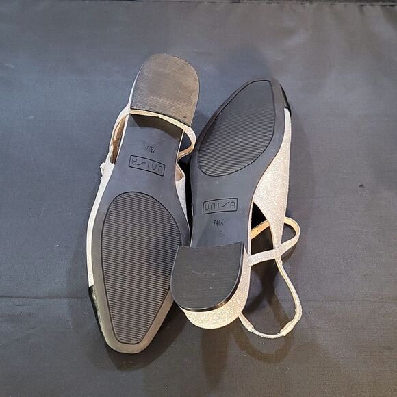 BRAND NEW UNISA UNSAIGER2-R RHINESTONE WOMEN'S SLINGBACK FLAT - Picture 10 of 15